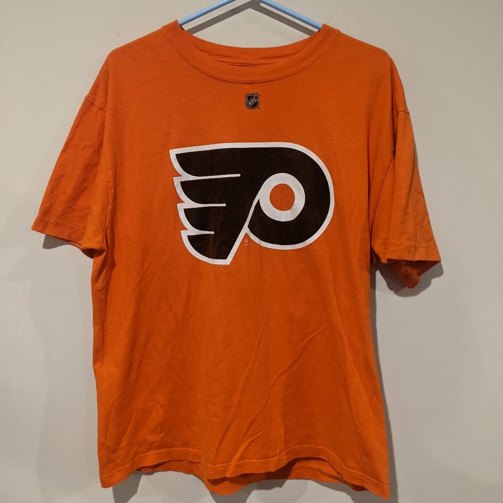 Reebok Philadephia Flyers Chris Pronger No 20 Tee Shirt Large